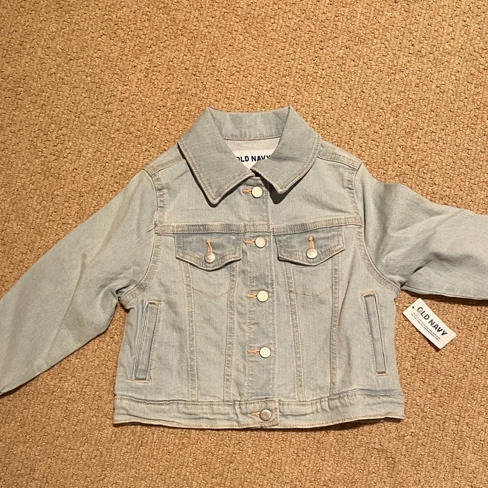 Old Navy Toddler Light Blue Denim Jean Jacket 4T